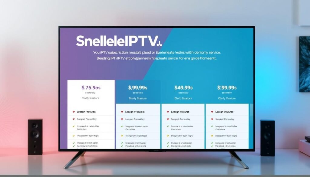 SnelleIPTV.nl abonnementen en prijzen